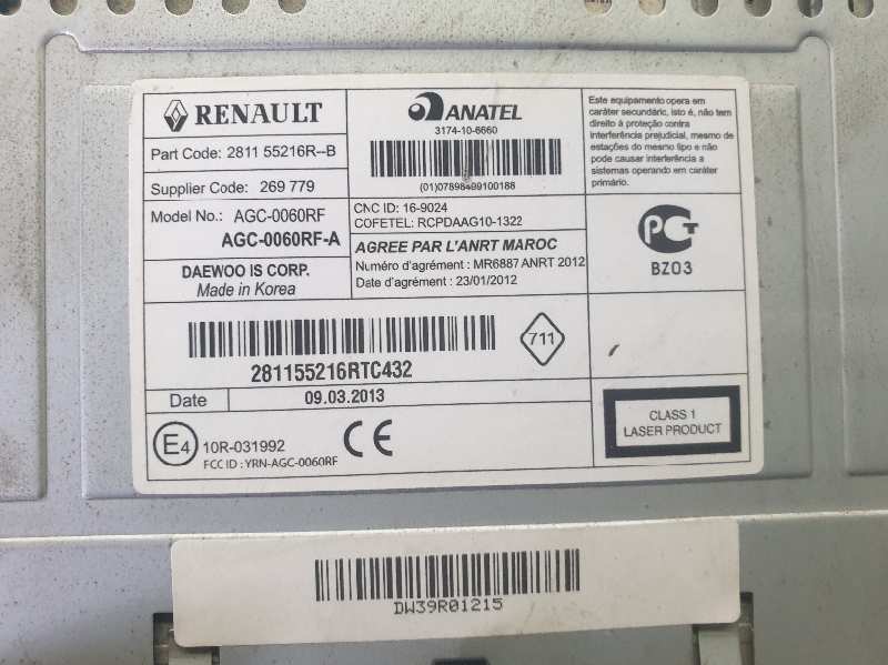 SISTEMA AUDIO / RADIO CD