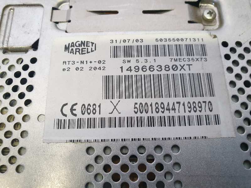 SISTEMA AUDIO / RADIO CD