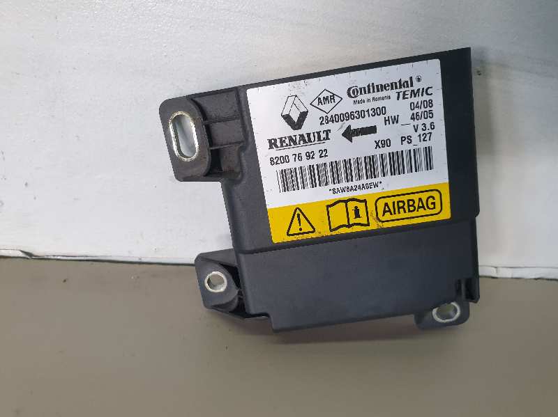 8200769222 CENTRALITA AIRBAG DACIA LOGAN