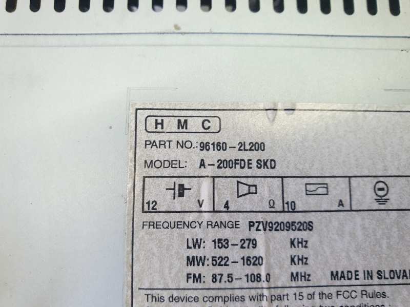 SISTEMA AUDIO / RADIO CD
