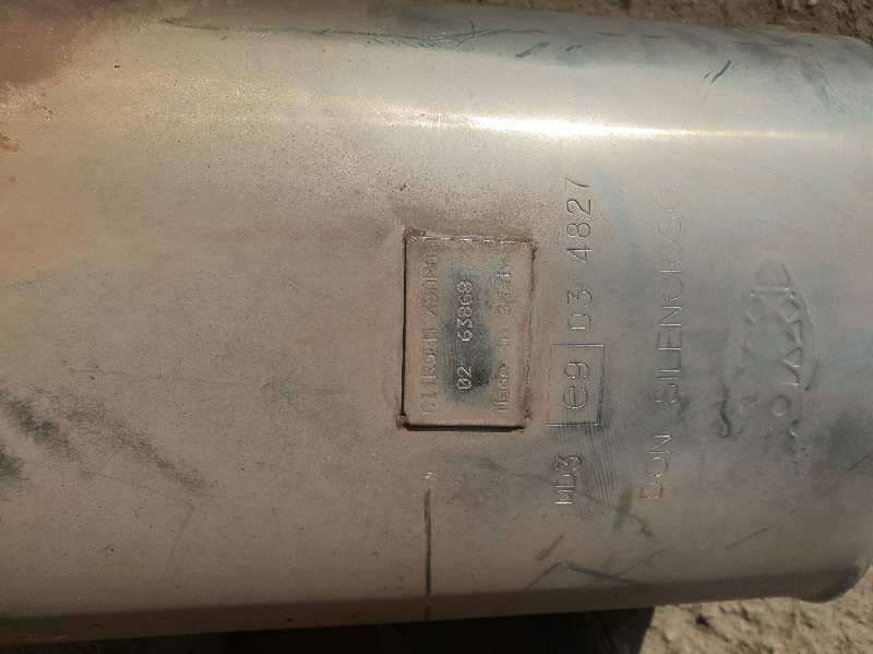 0263868 SILENCIADOR TRASERO PEUGEOT 206 CC