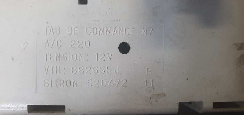 MANDO CALEFACCION /  AIRE ACONDICIONADO