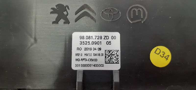 MANDO CALEFACCION /  AIRE ACONDICIONADO