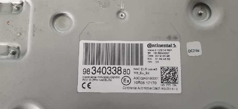 SISTEMA AUDIO / RADIO CD