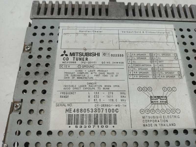 SISTEMA AUDIO / RADIO CD