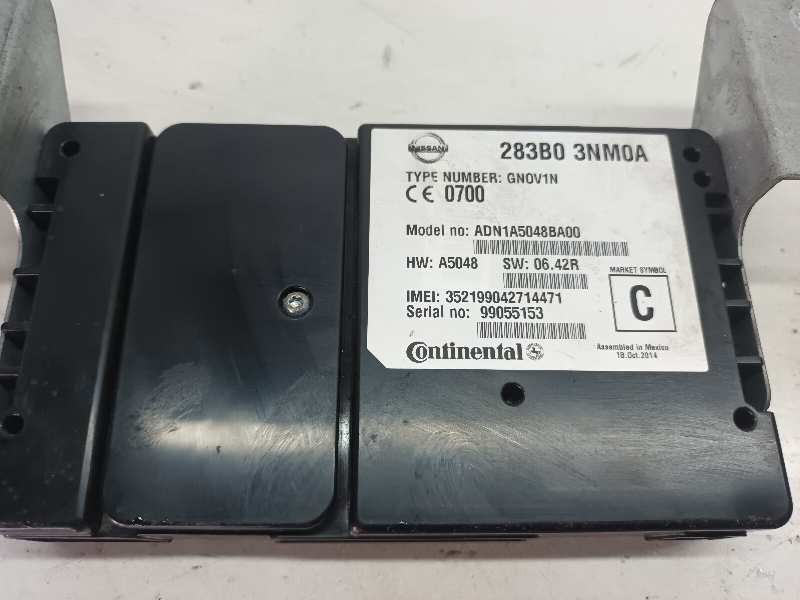 283B03NM0A MODULO ELECTRONICO NISSAN NV 200 (M20)