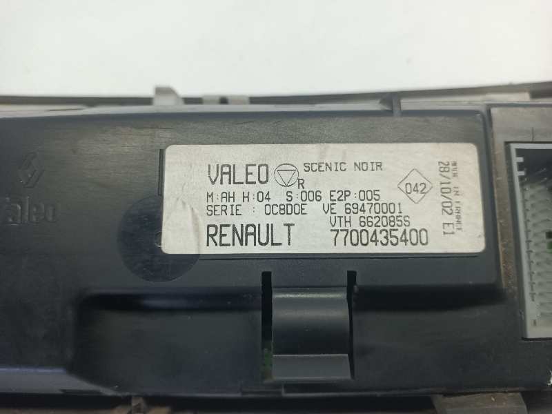7700435400 MANDO CALEFACCION /  AIRE ACONDICIONADO RENAULT SCENIC RX4 (JA0)