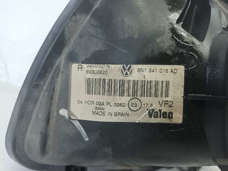 6N1941016AD FARO DERECHO VOLKSWAGEN POLO BERLINA (6N2)