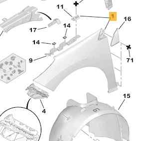 ALETA DELANTERA IZQUIERDA