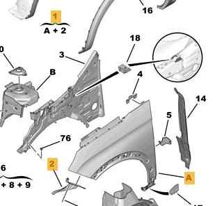 ALETA DELANTERA IZQUIERDA