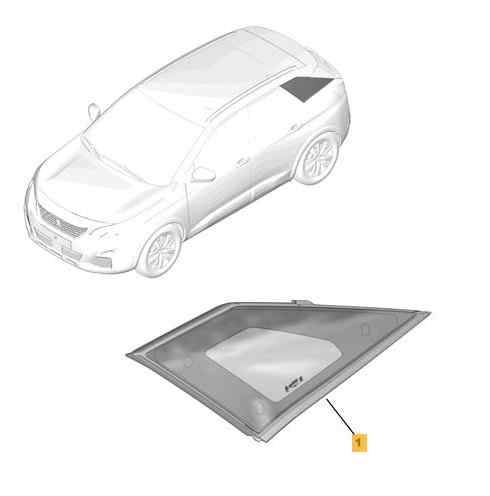 LUNA CUSTODIA TRASERA IZQUIERDA