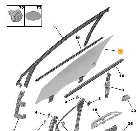LUNA DELANTERA DERECHA