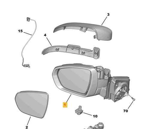 RETROVISOR IZQUIERDO