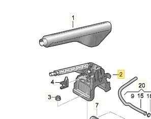 PALANCA FRENO DE MANO