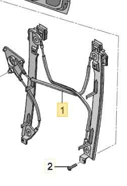 ELEVALUNAS DELANTERO IZQUIERDO