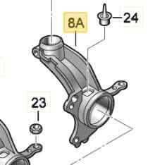 MANGUETA DELANTERA DERECHA