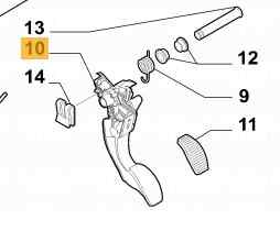 PEDAL EMBRAGUE