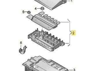 CAJA RELES / FUSIBLES