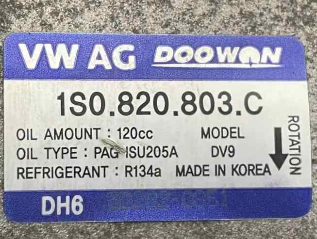 COMPRESOR AIRE ACONDICIONADO