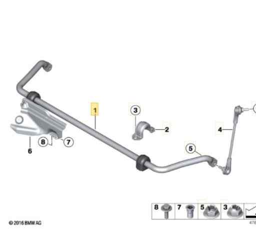 BARRA ESTABILIZADORA DELANTERA