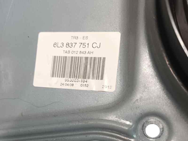 6L3837751CJ ELEVALUNAS DELANTERO IZQUIERDO SEAT IBIZA (6L1)