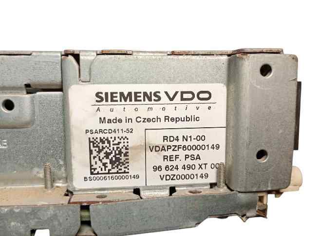SISTEMA AUDIO RADIO CD CITROEN C2 A2053081522 - A2053081522AD foto 2