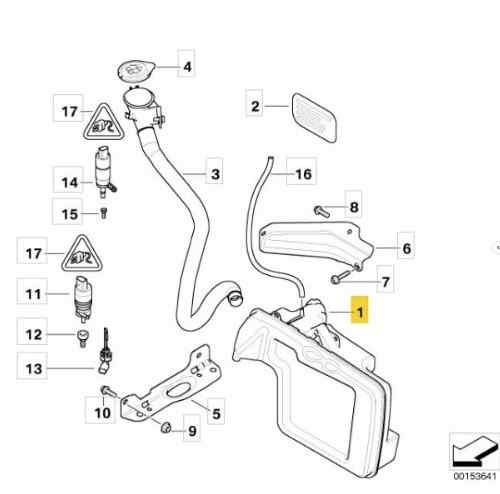 DEPOSITO LIMPIA BMW SERIE 5 TOURING (E61)