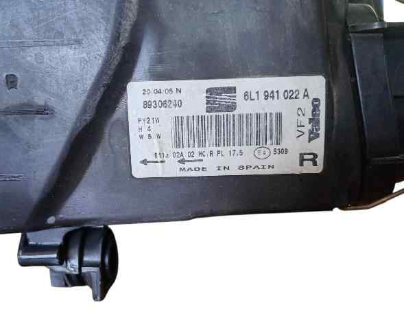 FARO DERECHO SEAT IBIZA (6L1)