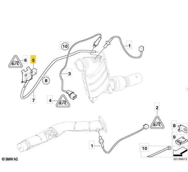 SENSOR PRESION BMW SERIE 5 TOURING (E61) foto 6