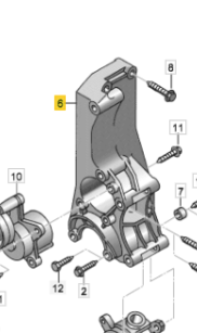 032145167 SOPORTE ALTERNADOR SEAT IBIZA (6K1)