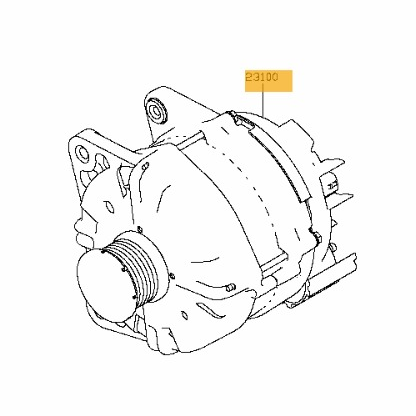 ALTERNADOR NISSAN QASHQAI (J10)