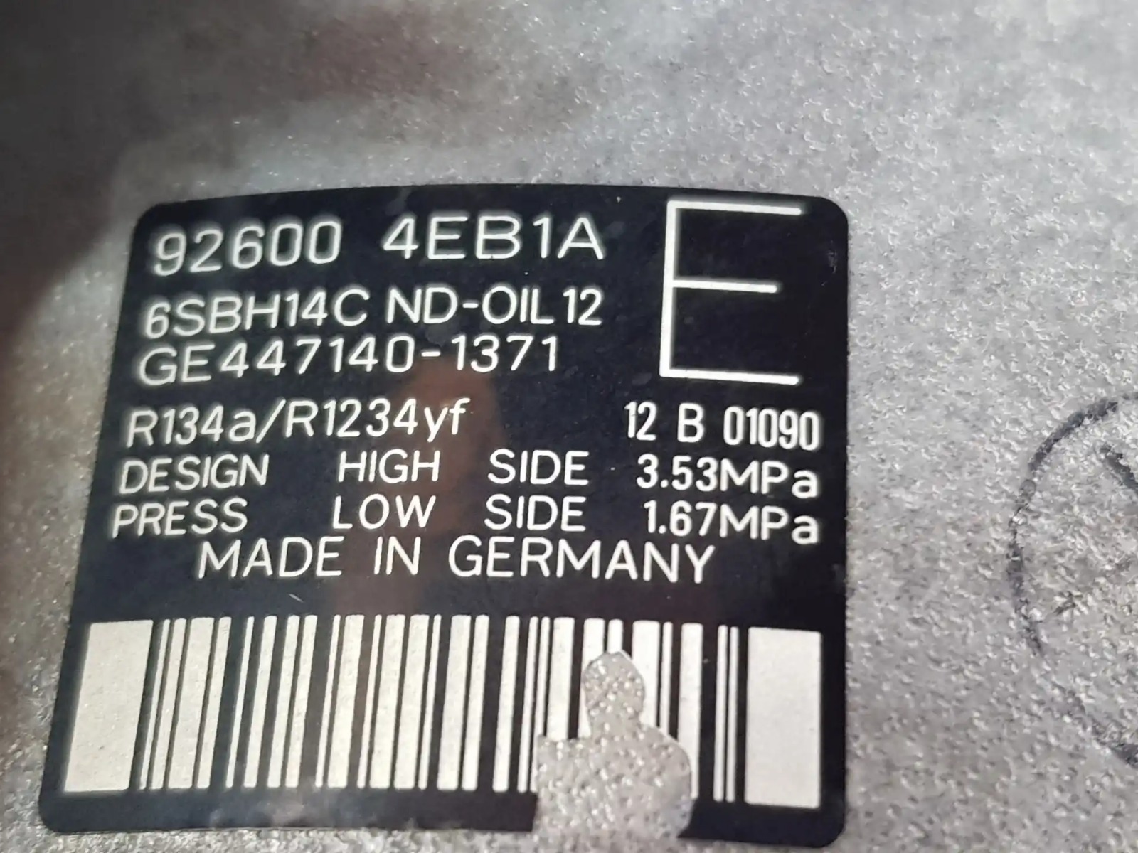 COMPRESOR AIRE ACONDICIONADO NISSAN QASHQAI (J10) foto 4