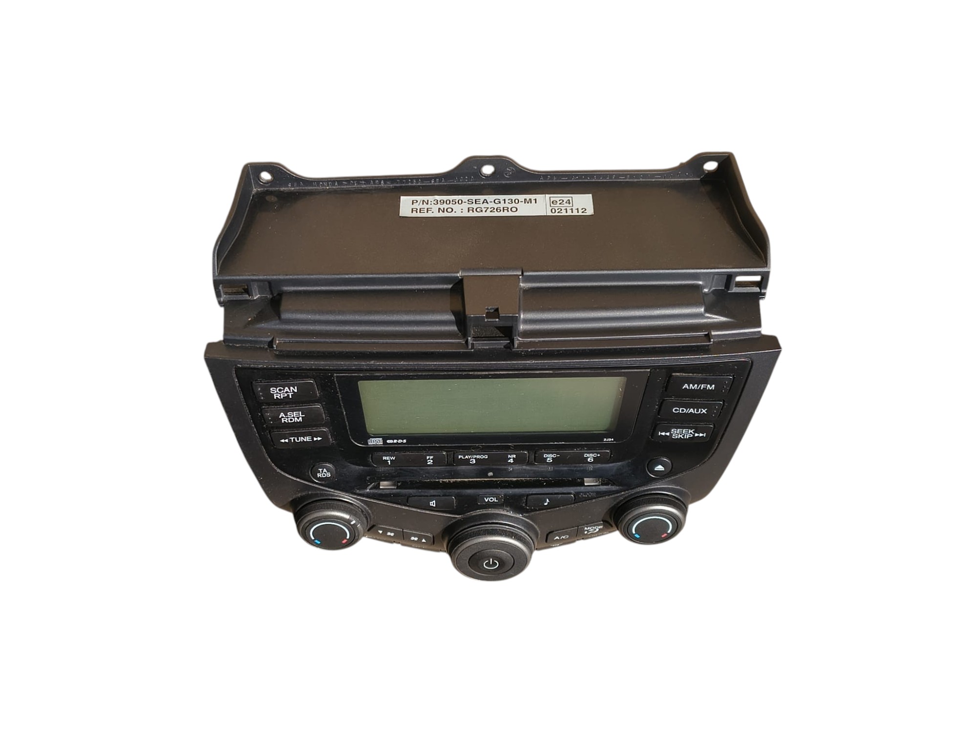 SISTEMA AUDIO  RADIO CD HONDA ACCORD BERLINA (CL/CN) foto 4