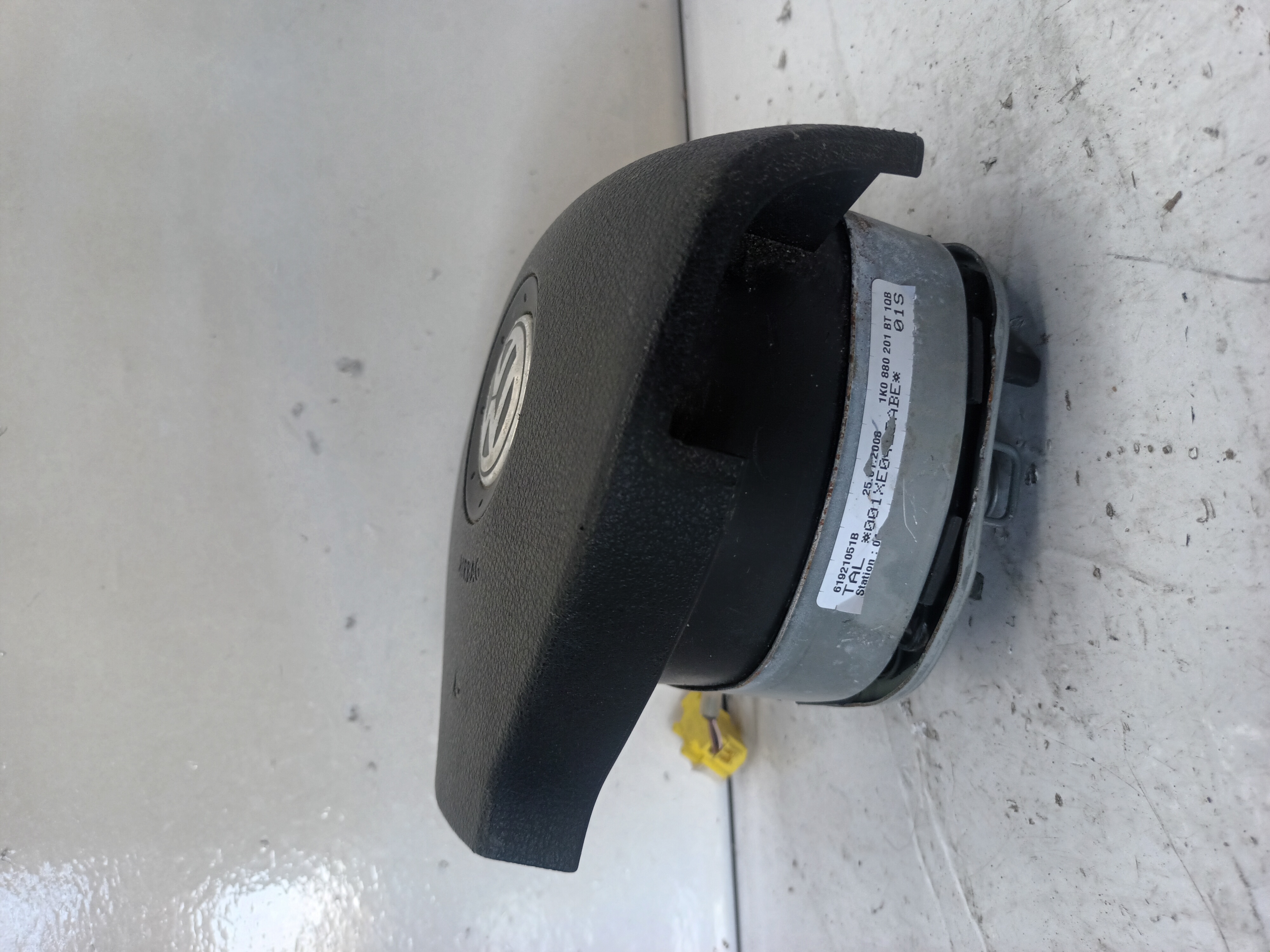 AIRBAG DELANTERO IZQUIERDO VOLKSWAGEN GOLF V BERLINA (1K1) foto 4
