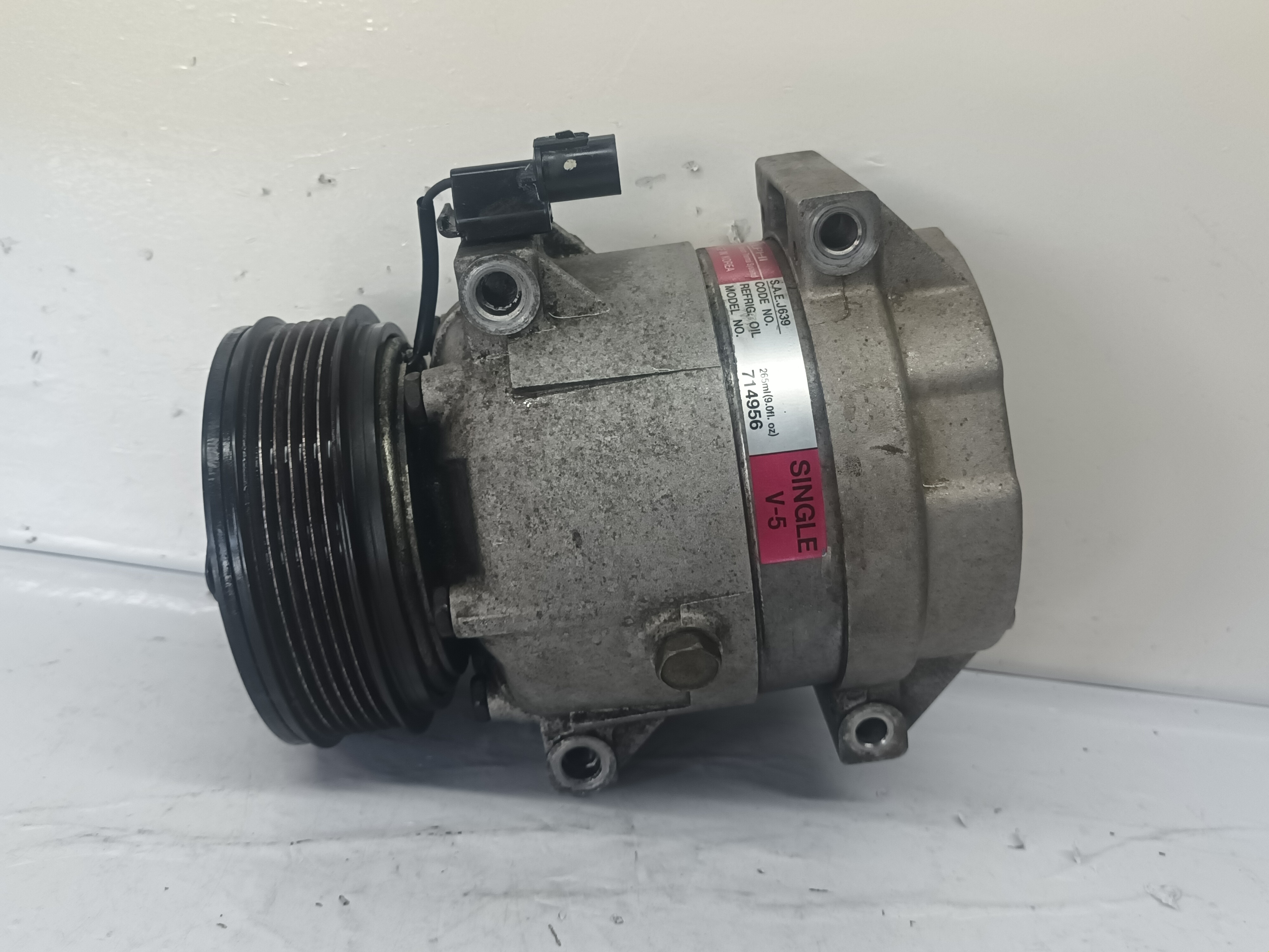COMPRESOR AIRE ACONDICIONADO SSANGYONG REXTON 6651305011