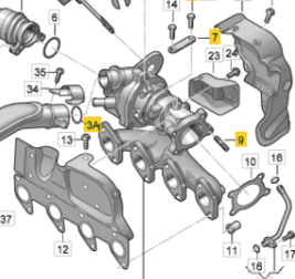 TURBOCOMPRESOR VOLKSWAGEN GOLF VI (5K1) foto 2